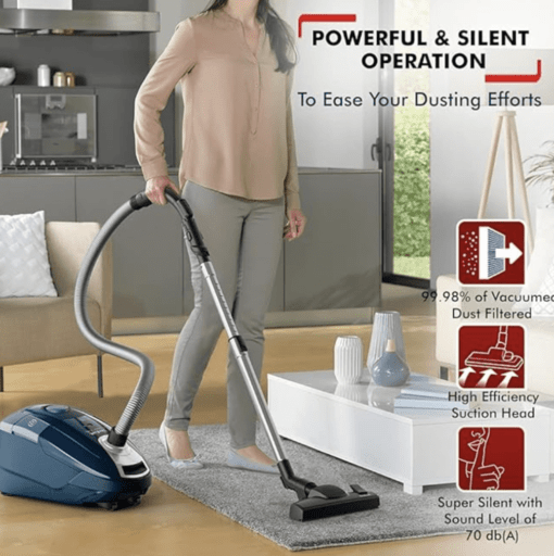 Tefal Multi Purpose Power XXL Animal KIT Vacuum Cleaner, High Energy Efficiency with 5 Versatile Attachments for All Types, Floor Corners, Animal Hair, and 10 Years - Image 4